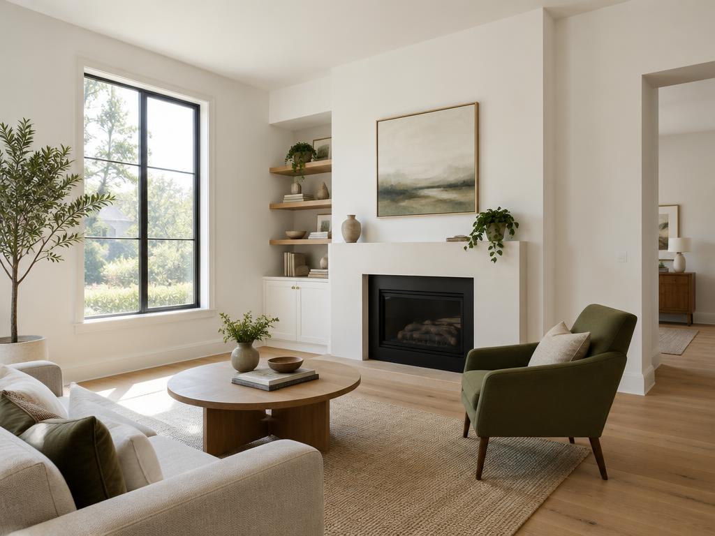Renovation inspiration: carefully finished living space